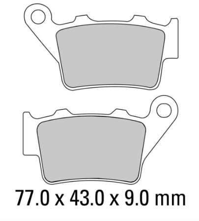 FERODO BRAKE REAR