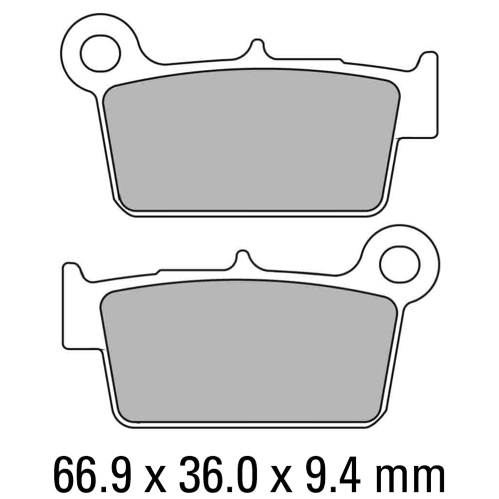 Rear Brake Pads FERODO Disc Pad Set - FDB2162 SG Sinter Grip Sintered Compound - Off-Road