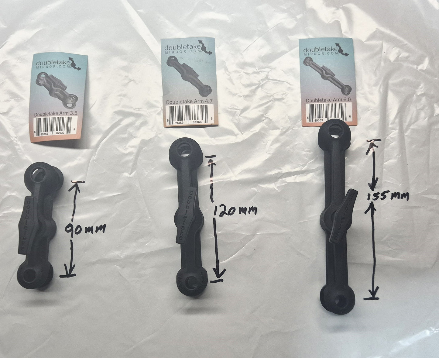 Upgrade kit NEW double take 6" arm suit 1.25" ball (No Mirror head)