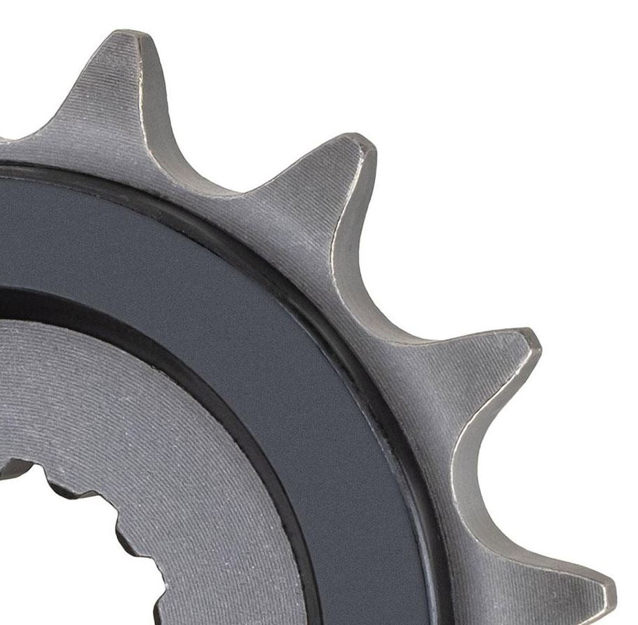 FRONT SPROCKET - STEEL WITH RUBBER CUSH