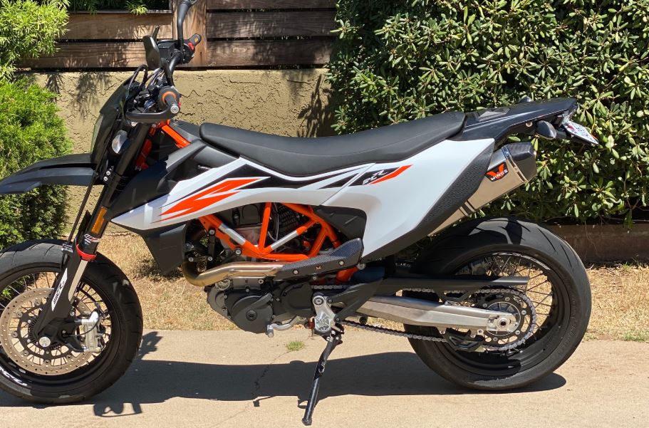 Wings Ti Muffler to suit KTM690 2019+