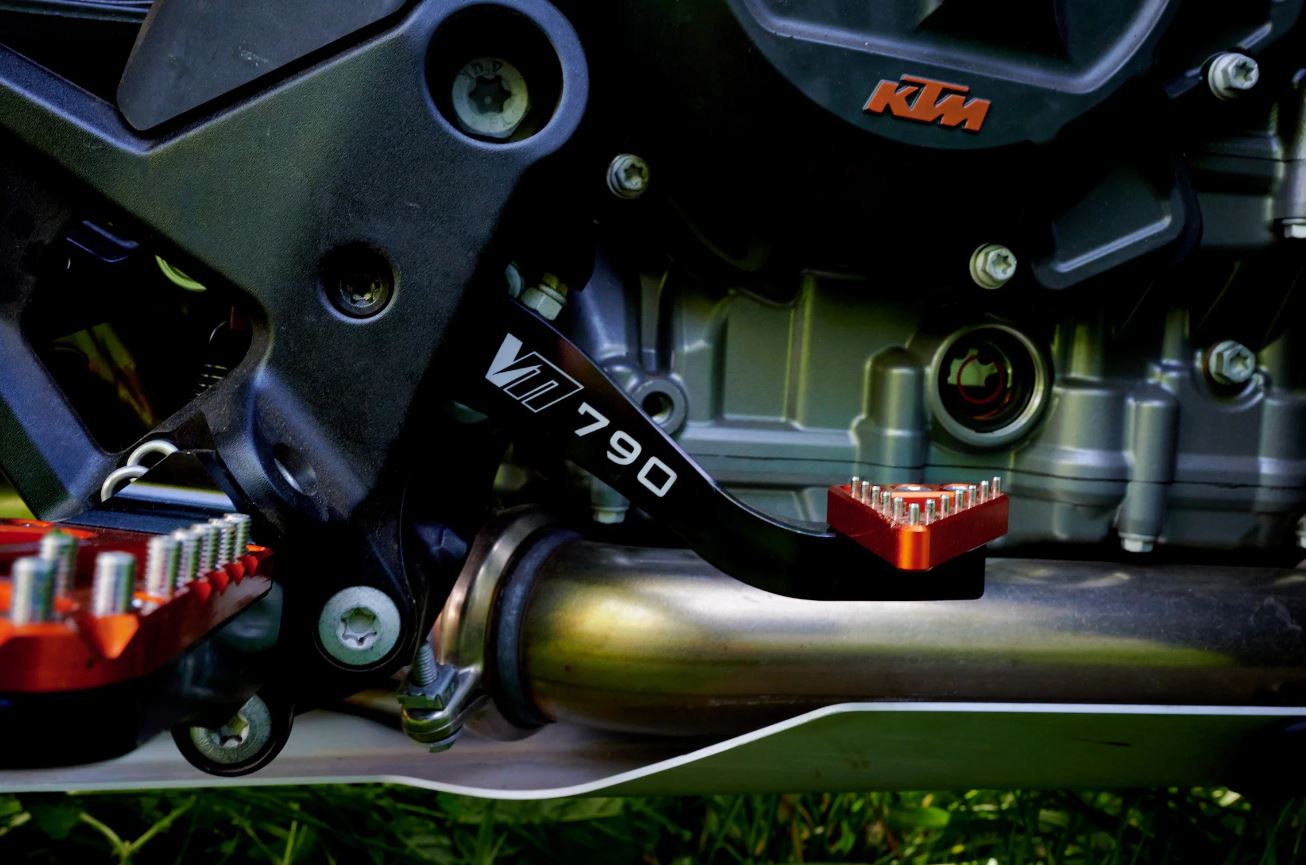 Vanasche Motorsports CNC brake pedal suits KTM790/890 Adv & Adv R/ Norden 901
