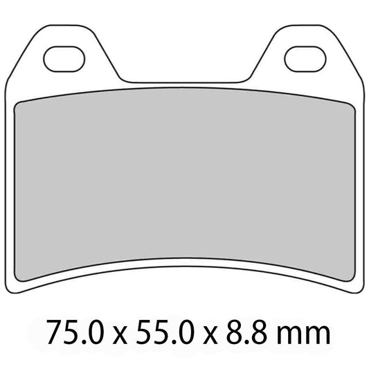 FERODO BRAKE DISC PAD SET