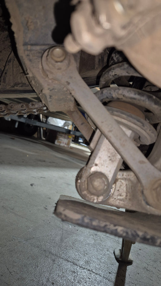 Yamaha T7 rear shock Lower bolt Upgrade