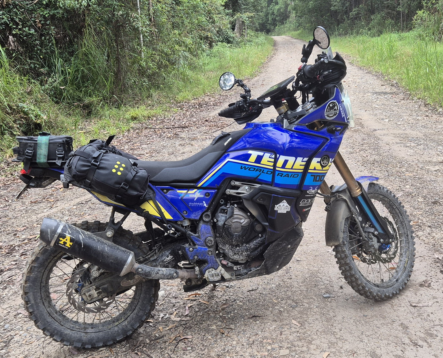 Kriega OS-BASE and Bags to suit Yamaha Tenere T700