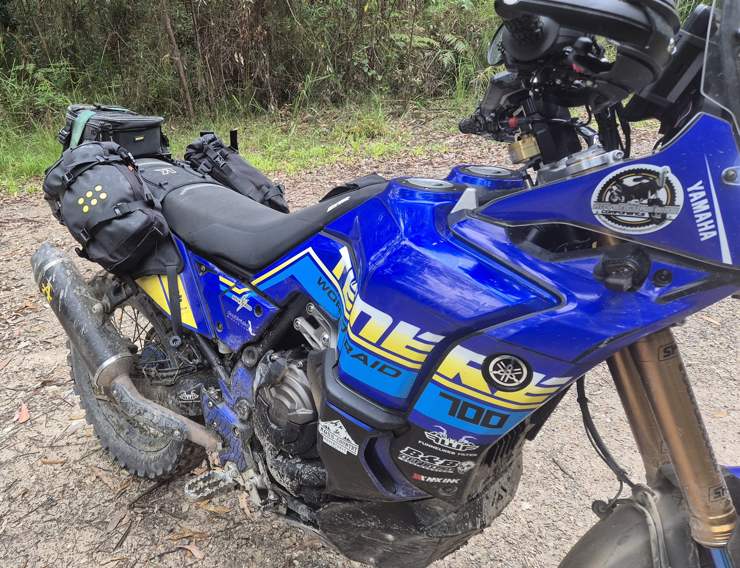 Kriega OS-BASE and Bags to suit Yamaha Tenere T700