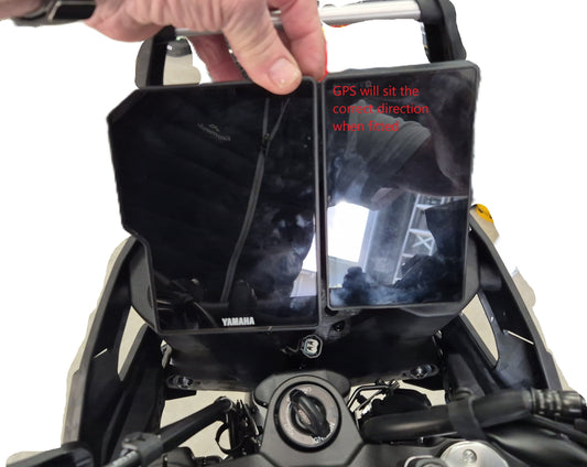 Yamaha Tenere T700 2025 Side by Side GPS Dash Mounting Plate