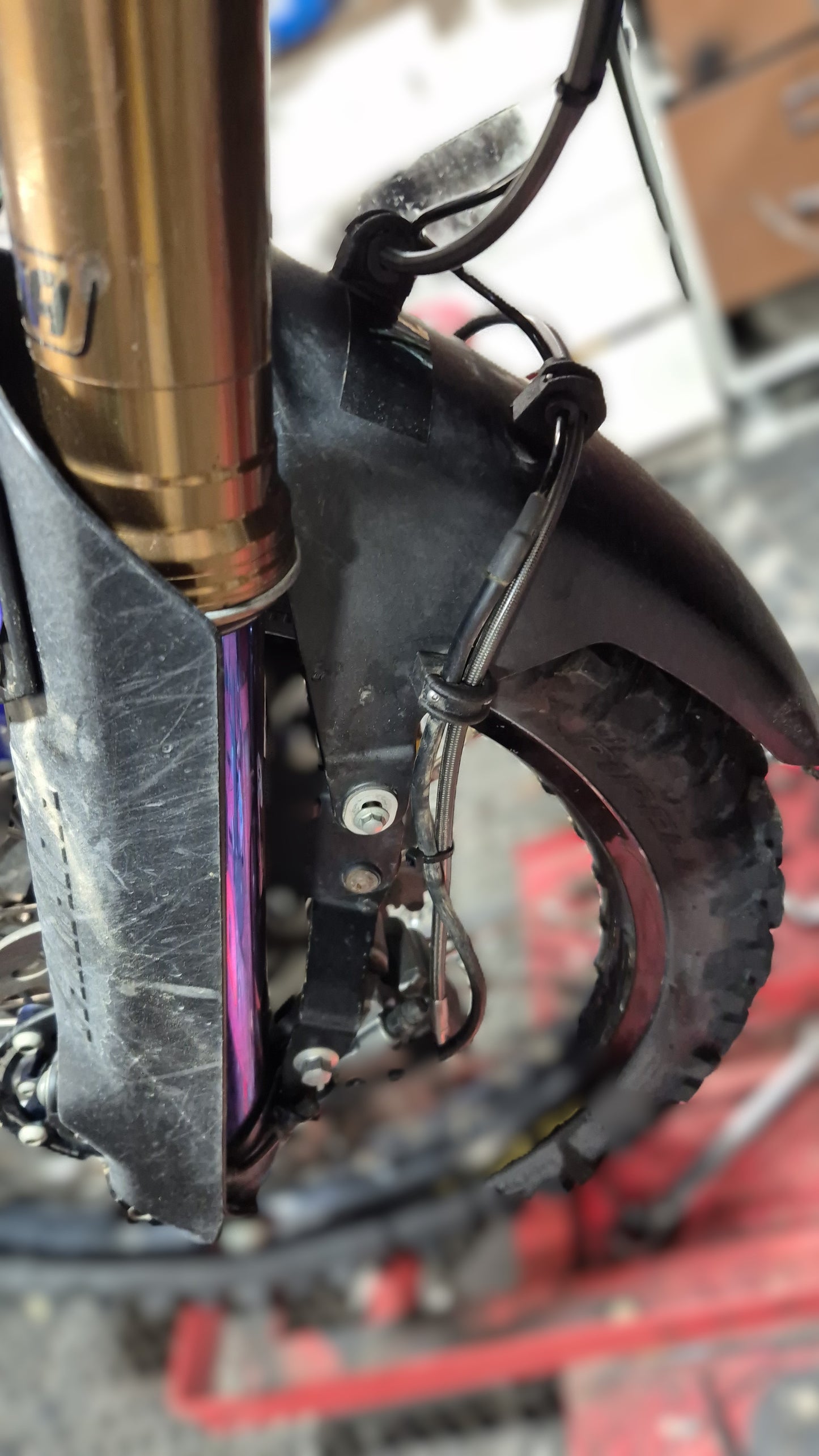Yamaha Tenere 700 ABS 2019-2024 Flexible ABS Replacement Brake Lines HEL Stainless Steel Braided