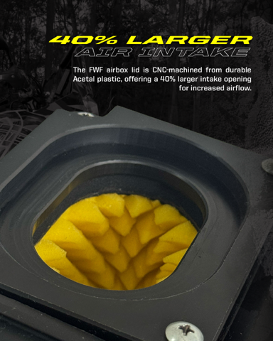 FWF550 YAMAHA TENERE T7 40% LARGER INLET OPENING LID AND LARGER PRE FILTER KIT
