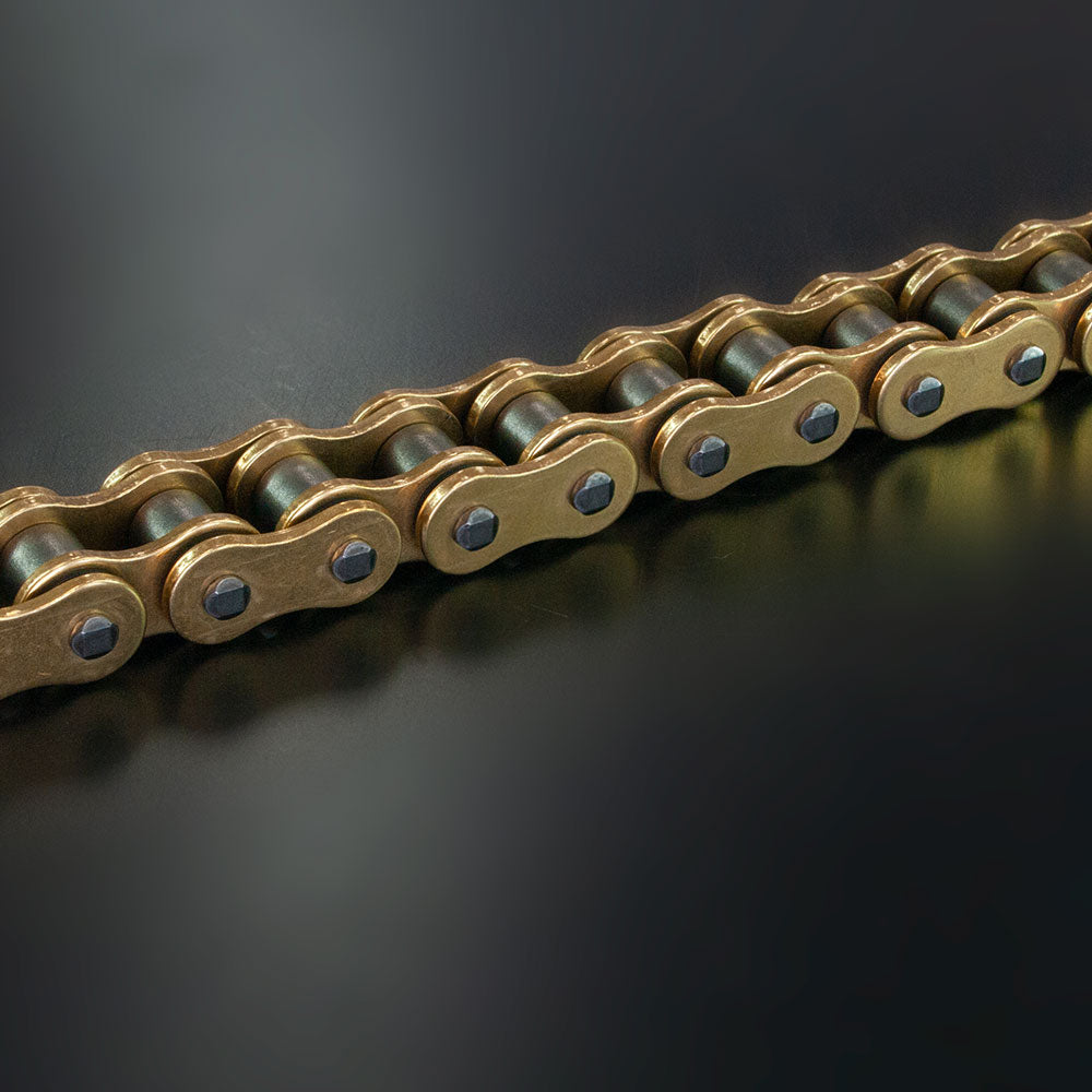 RK CHAIN 520EXW - 120 LINK -GOLD