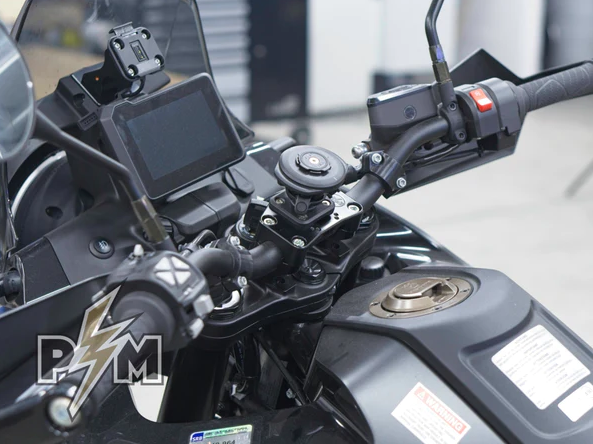 Perun Moto UPPER HANDLEBAR CLAMP 38/40X90 AMPS (suits most GPS mounts)