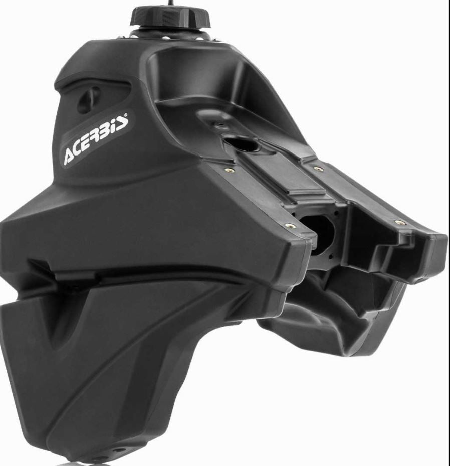 ACERBIS FUEL TANK KTM EXCTPI/ EXCf 17-19 SXf 16-18 12/15 LITRE Black/Clear