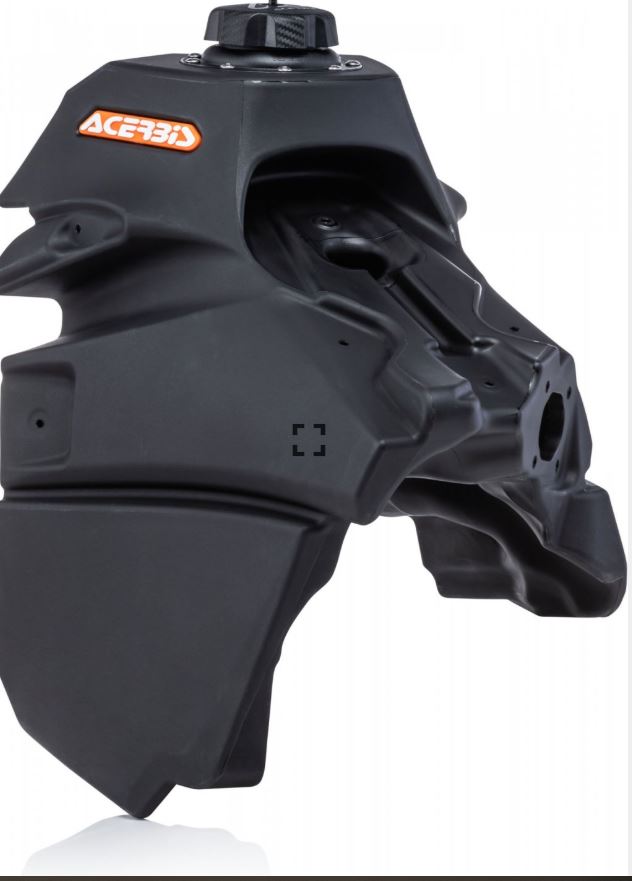ACERBIS FUEL TANK KTM EXCF 20-23 12/15L CLEAR & BLACK