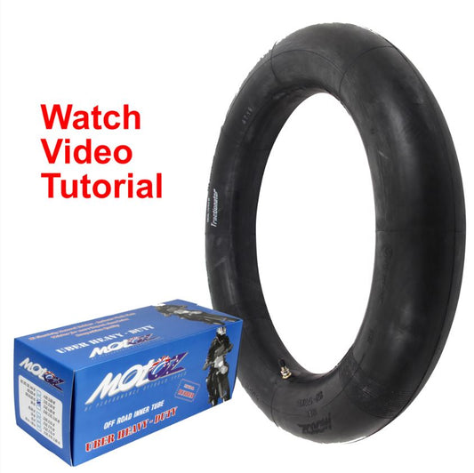 Motoz Uber H/D - 18 x 150-170 4 mm inner tube with offset valve - TUUOV