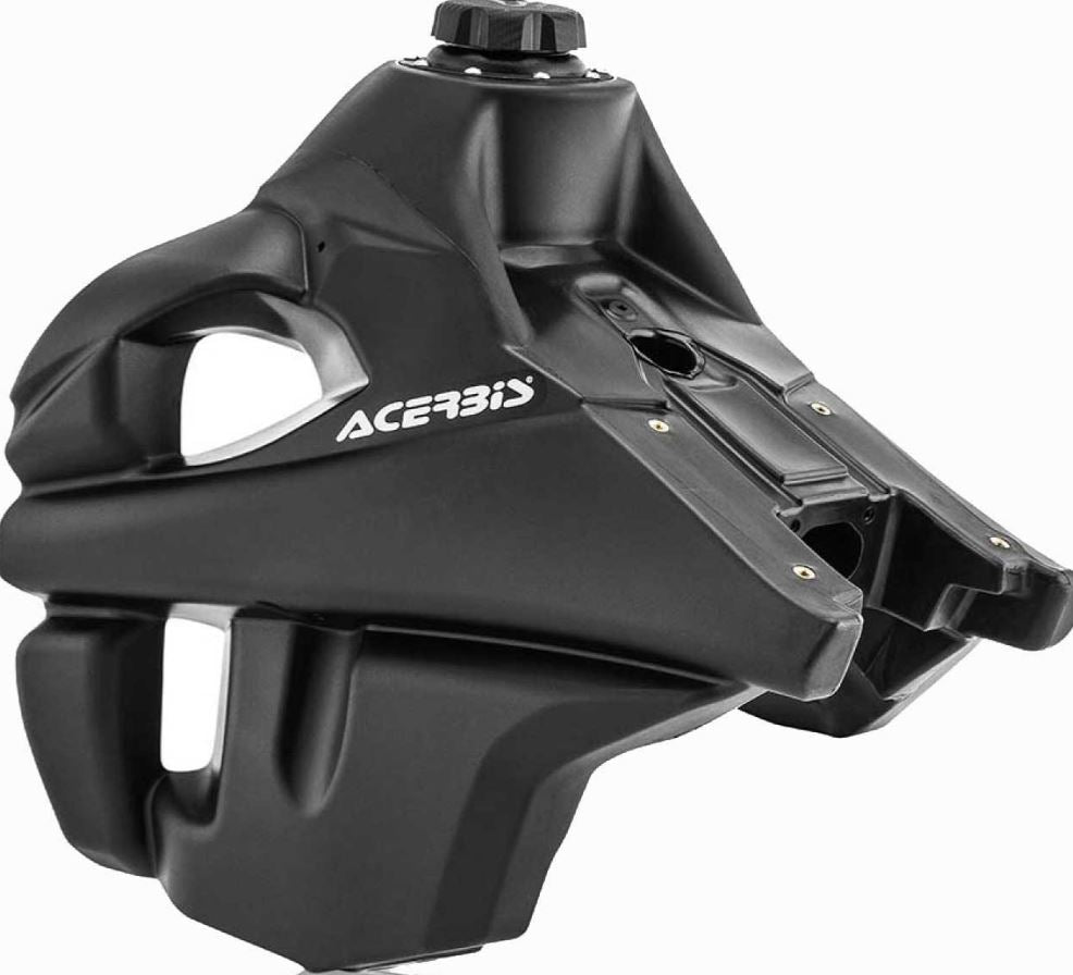 ACERBIS FUEL TANK KTM EXCTPI/ EXCf 17-19 SXf 16-18 12/15 LITRE Black/Clear