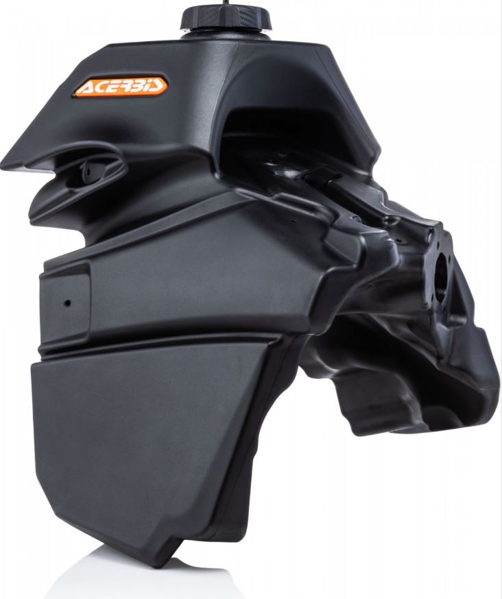 ACERBIS FUEL TANK KTM EXCF 20-23 12/15L CLEAR & BLACK
