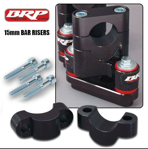 Bar Risers, 15mm & 19mm Handle Bar Riser KITS