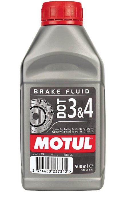 MOTUL BRAKE FLUID DOT 3 & 4 - 500ML