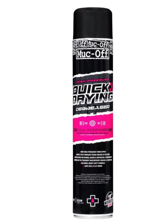 MUC-OFF MOTORCYCLE DEGREASER HIGH PRESSURE QUICK DRY 750ml
