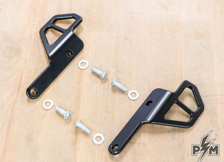 Perun Moto Ducati DesertX Tie-down brackets