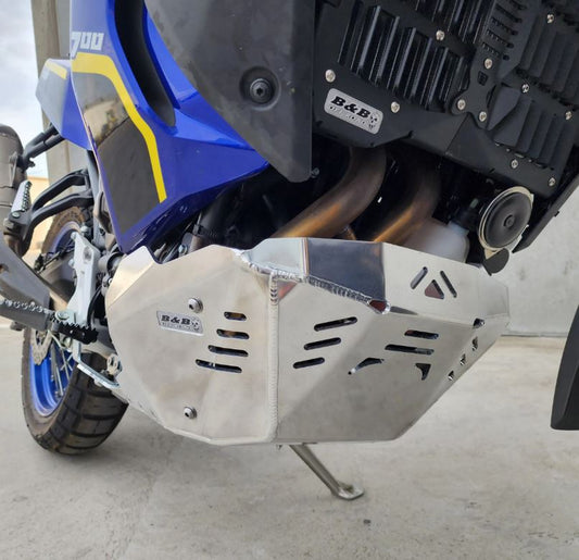Bash Plate for Yamaha XT690/T700 Tenere 2023 Euro 5 WORLD RAID EDITION -fitted with factory crash bars