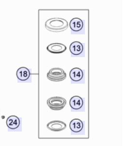 STEERING BEARING SET