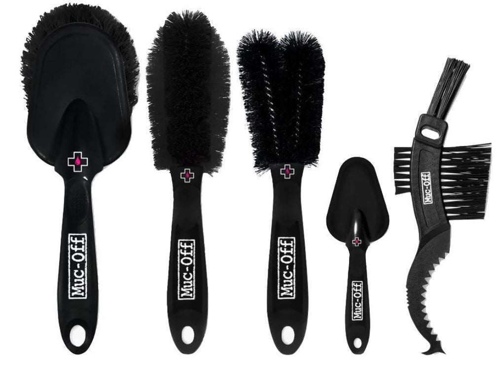 MUC-OFF MOTORCYCLE BRUSH SET x 5