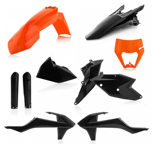 ACERBIS PLASTIC KIT KTM EXC EXCF 17-19