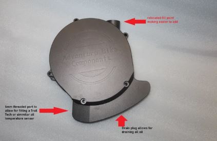 Billet Aluminium clutch cover for KTM450- 500 exc- /Husqvarna 450-501 FE 2017-2023