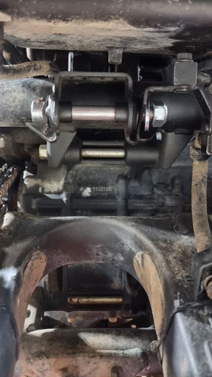 Yamaha T7 rear shock Upper bolt Upgrade