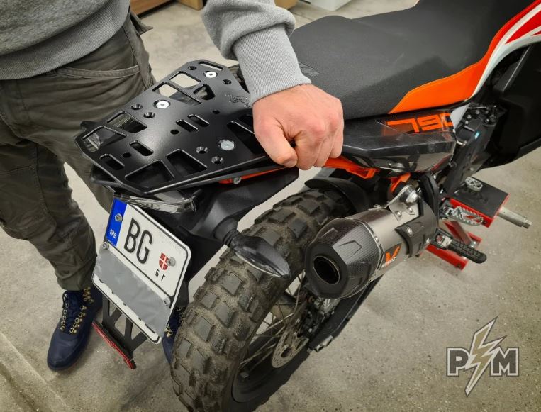 Perun Moto Billet Rack (suit) KTM 790/890 Small (New)