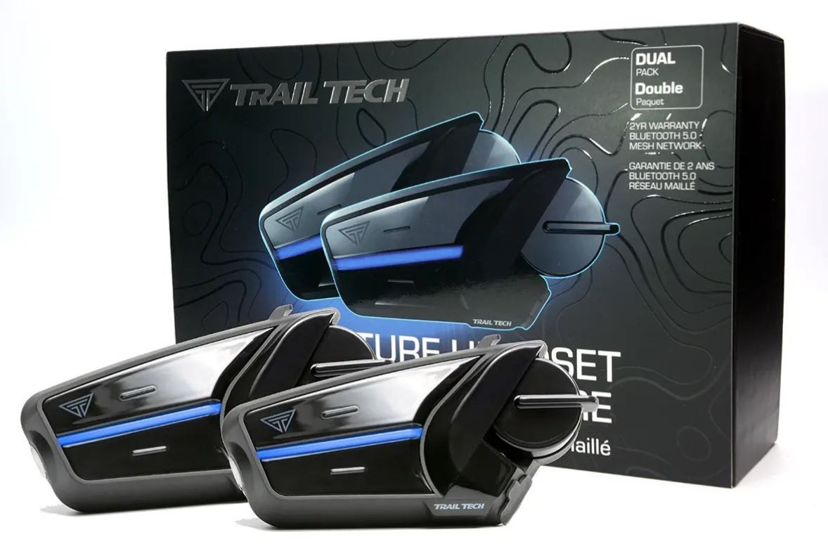 TRAIL TECH ADVENTURE HEADSET BLUETOOTH MESH 3.0 DUAL KIT