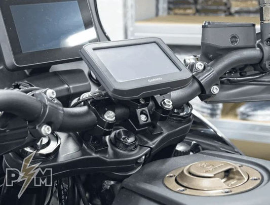 Perun Moto DIRECT HANDLEBAR CLAMP (28.6 MM) AMPS (suits most GPS mounts)