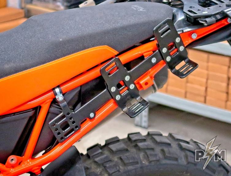 Perun moto KTM790 Luggage Rails (pair)