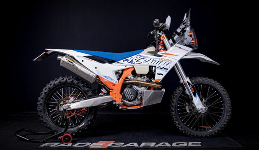 KTM EXCf MY 24 Carbon Fibre Rade Garage Tower Kit