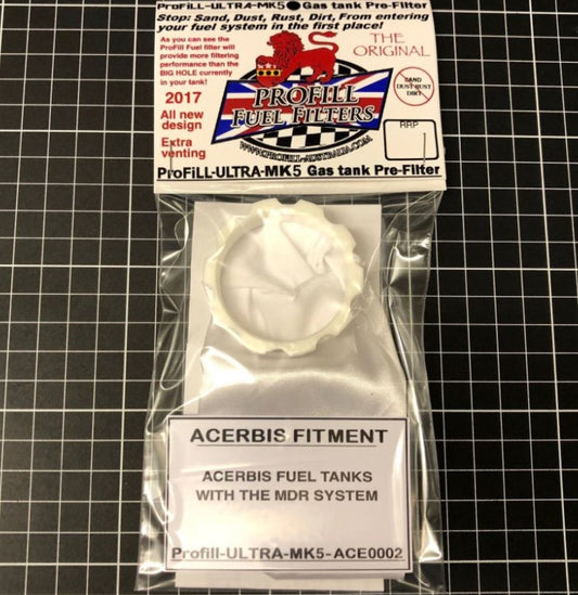 Large opening Acerbis tank Fuel sock