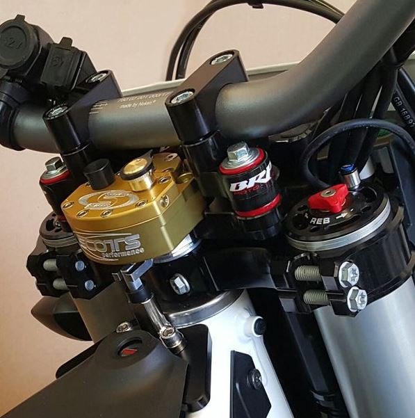 Husqvarna 701 2016-2024 ,KTM690 2019-2024 & GasGas700 Rubber Sub Mount / Tower BRP