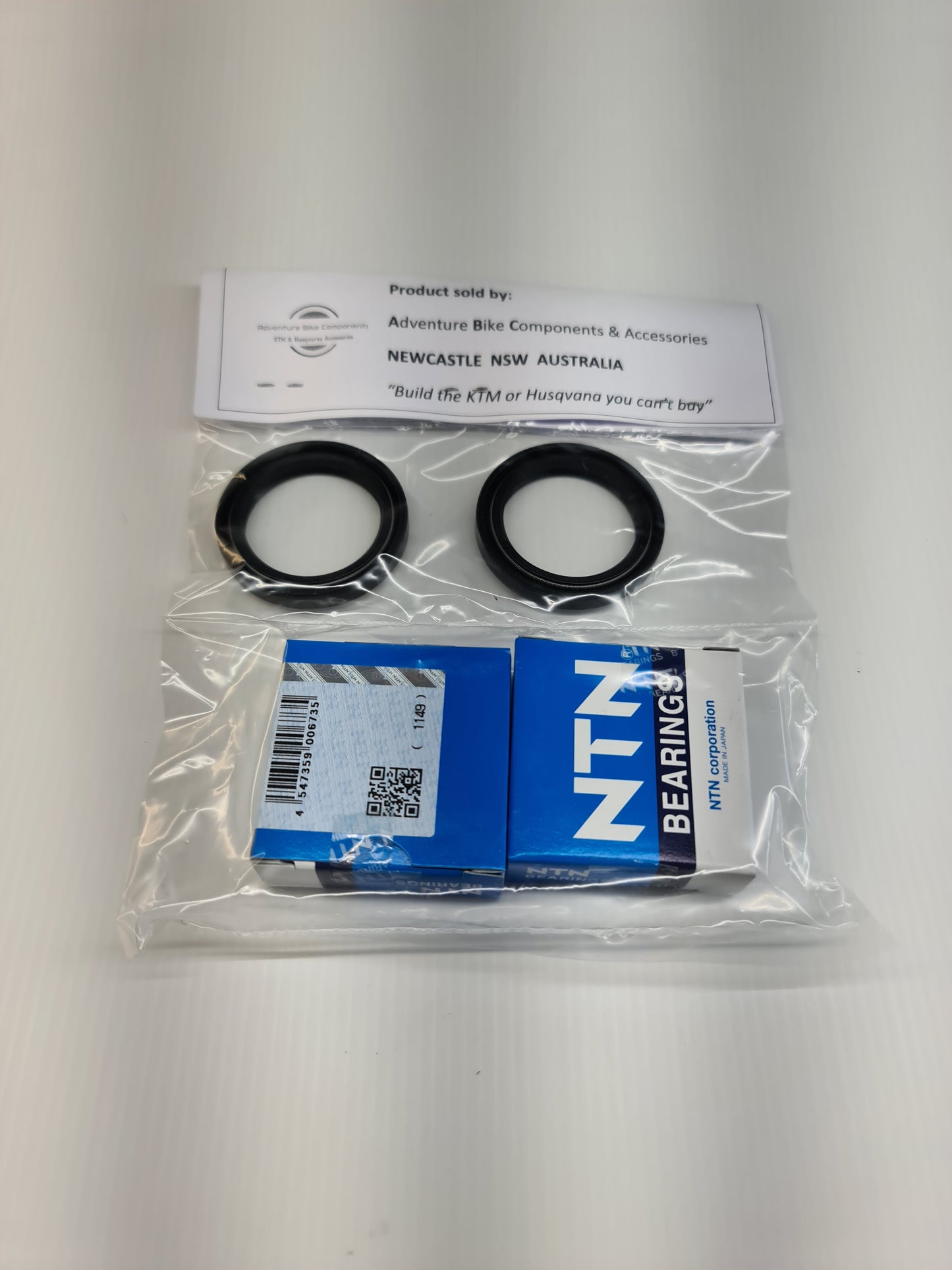 High quality Wheel Bearing Kit suits KTM/Husqvarna Front Wheel Hub.