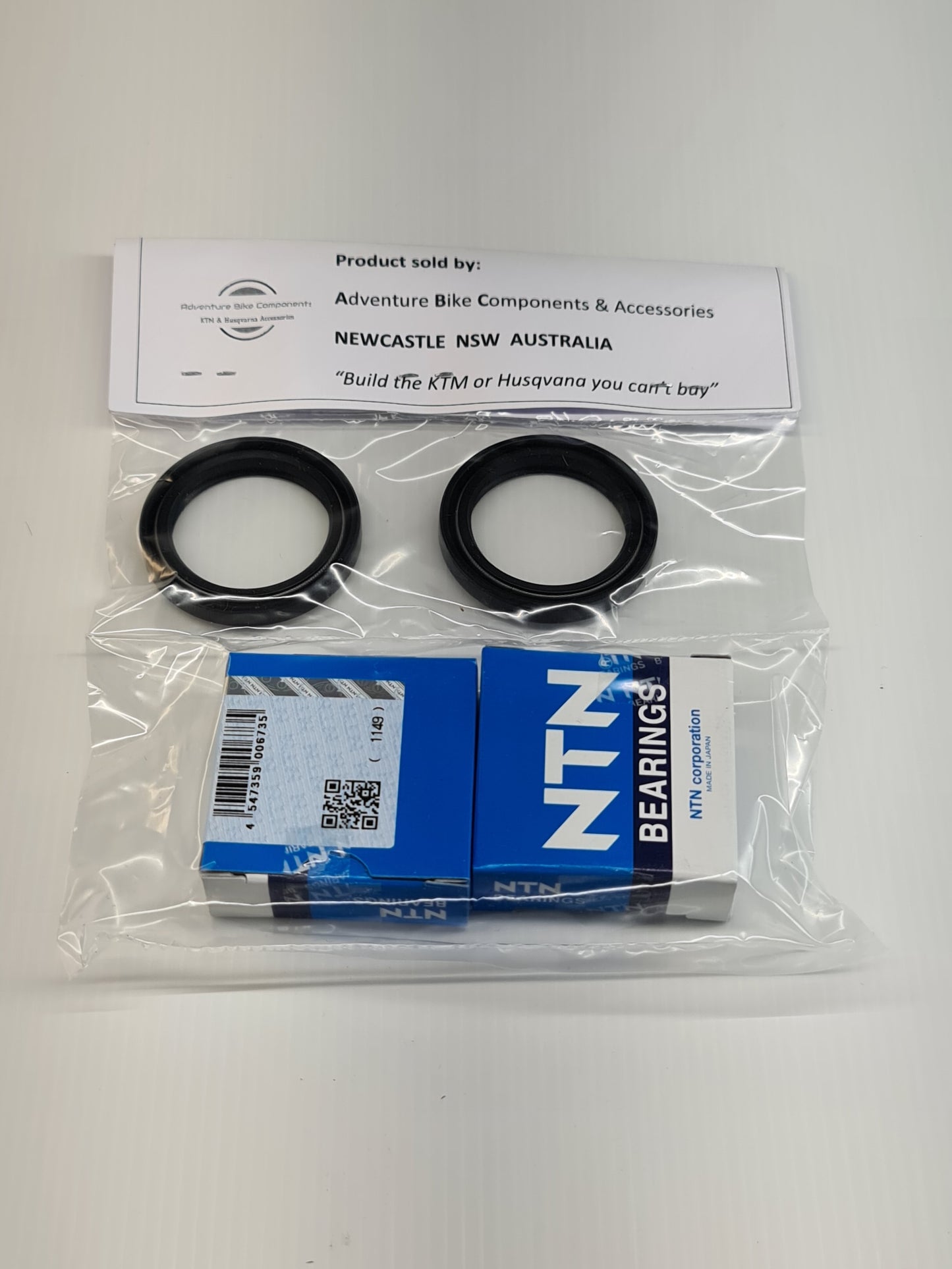 High quality Wheel Bearing Kit suits KTM/Husqvarna Front Wheel Hub.