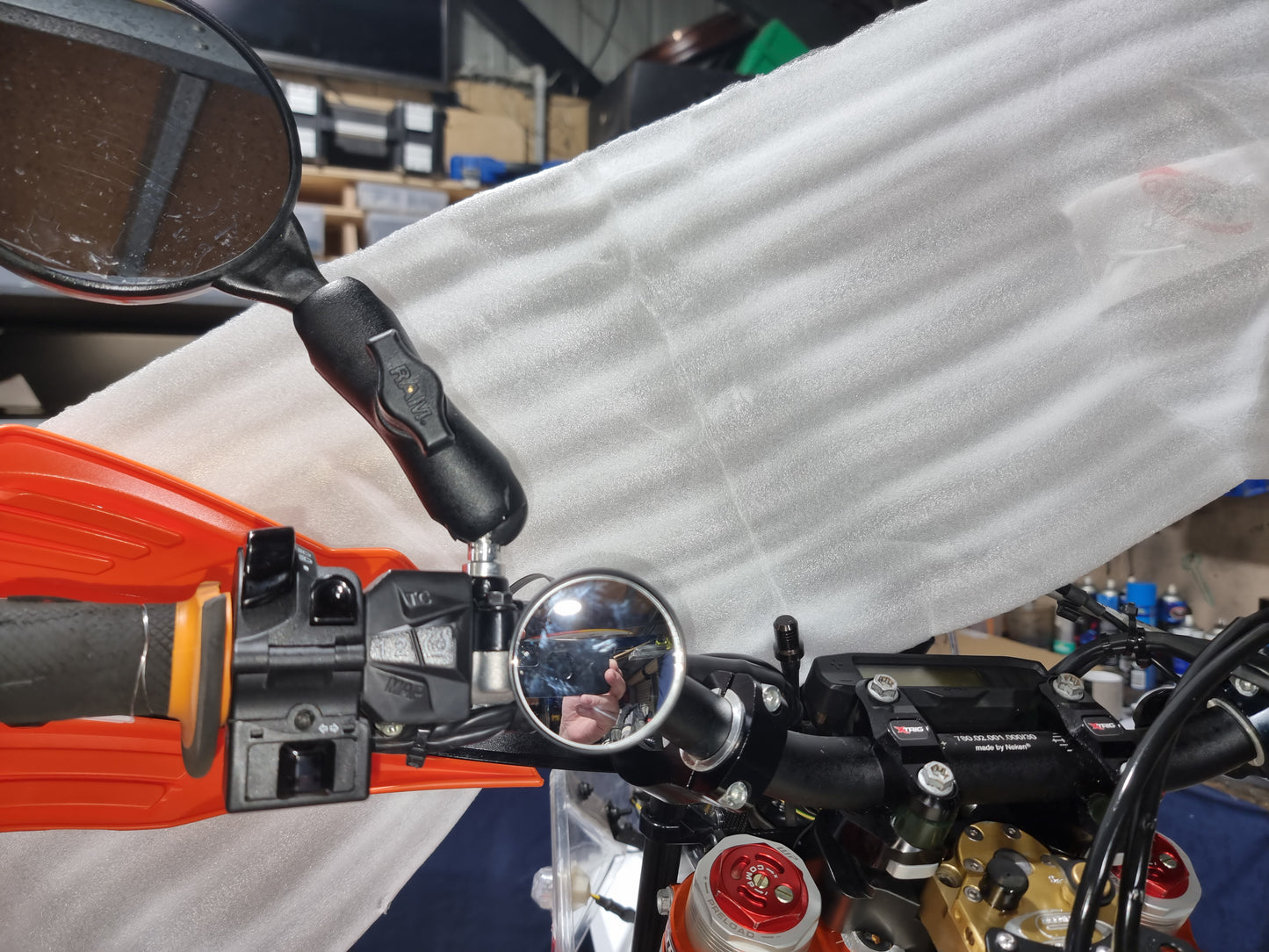 Ram 2" Arm  to suit 1" ball ( Double Take Mirrors)