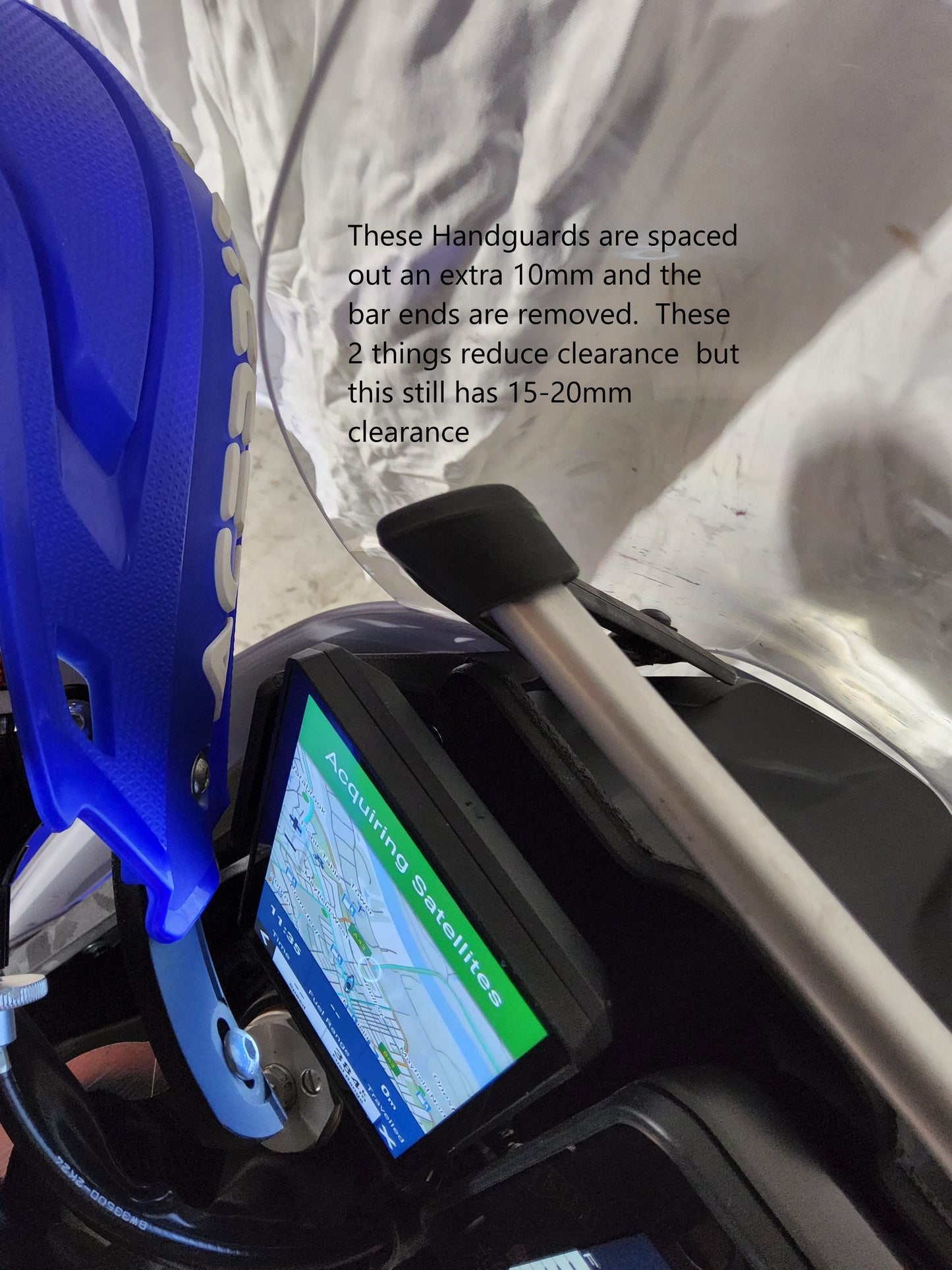 Yamaha Tenere T700 & World Raid GPS Dash Mounting Plate Kit (with Billet dash panel)