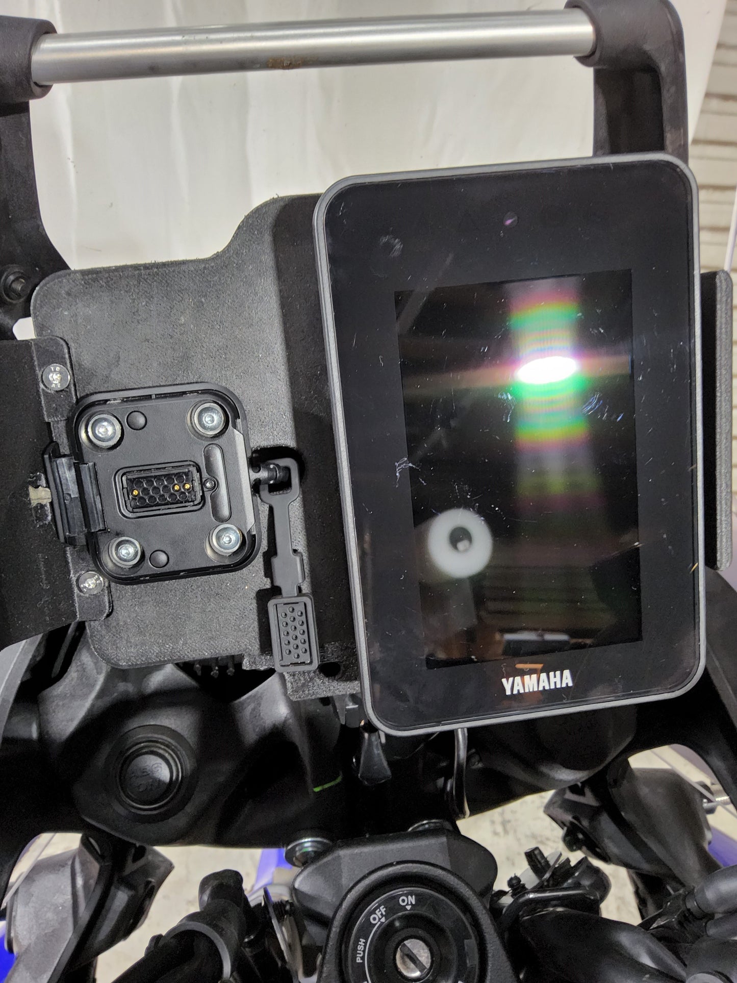Yamaha Tenere T700 & World Raid GPS Dash Mounting Plate Kit (with Billet dash panel)