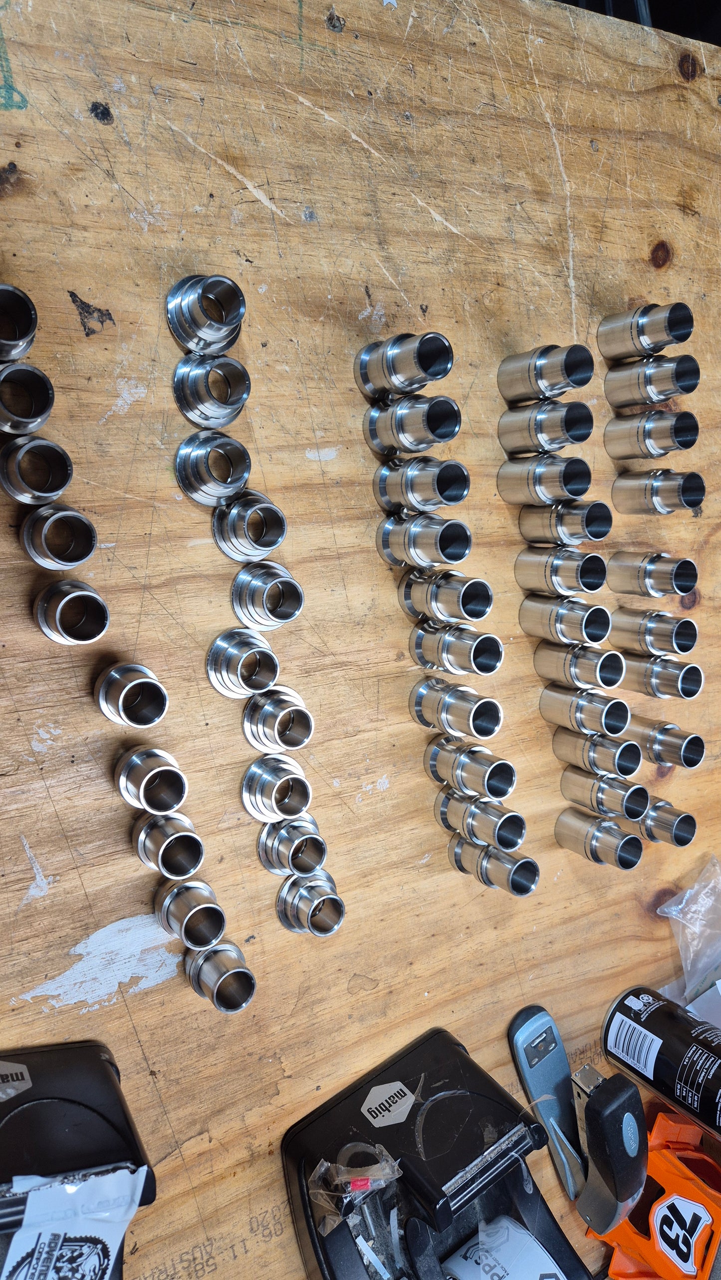 Yamaha Tenere T700 Fitted with Haan Wheel Set, Stainless Steel Wheel Spacer and Bearing Kit