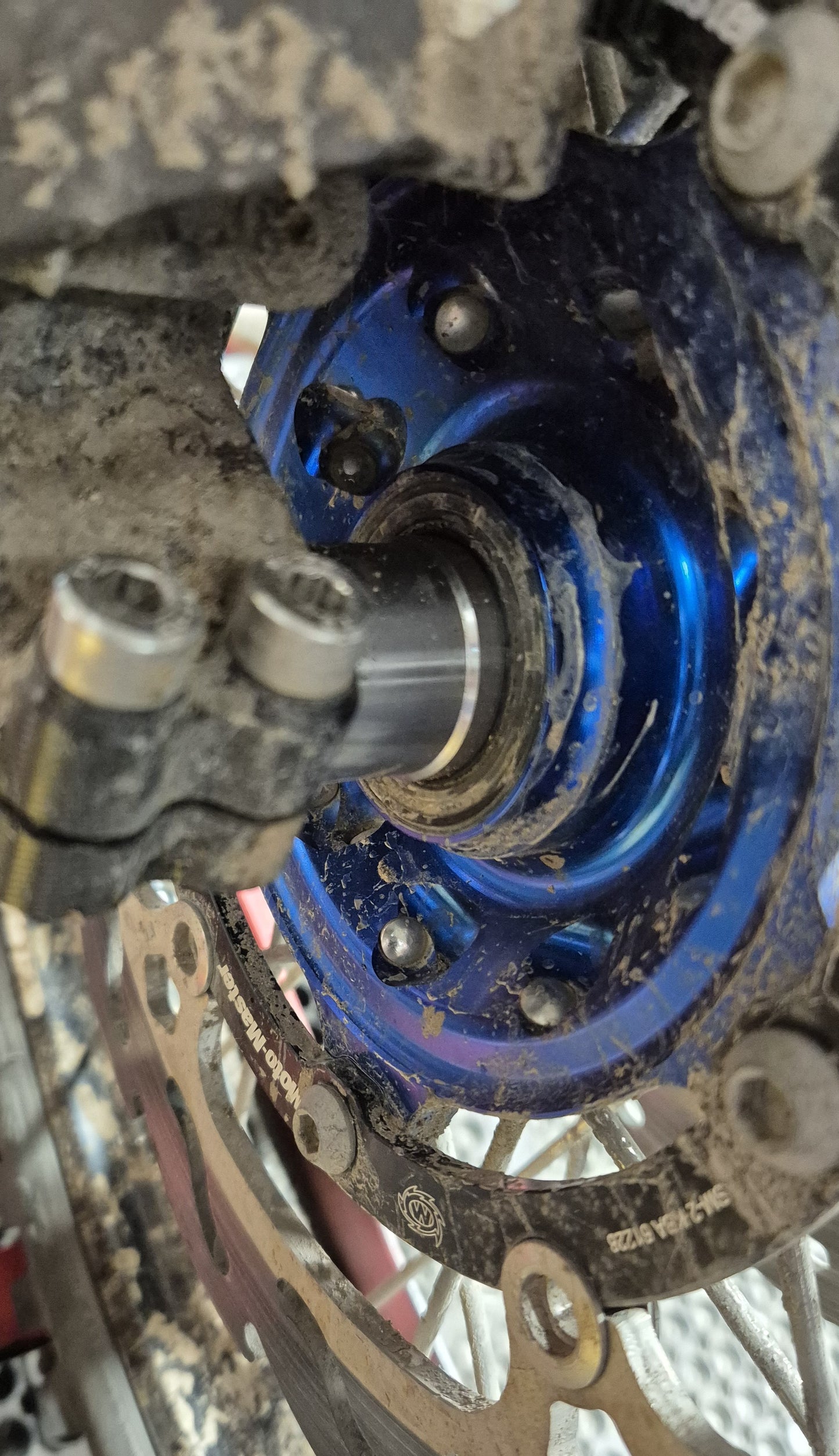 Yamaha Tenere T700 Fitted With Haan Wheel Set, Stainless Steel Wheel Spacer Kit
