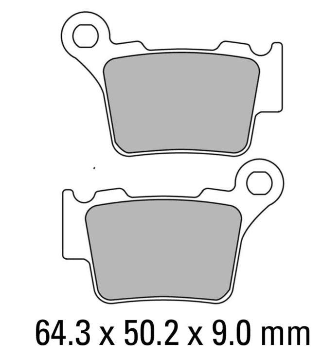 FERODO BRAKE DISC PAD SET