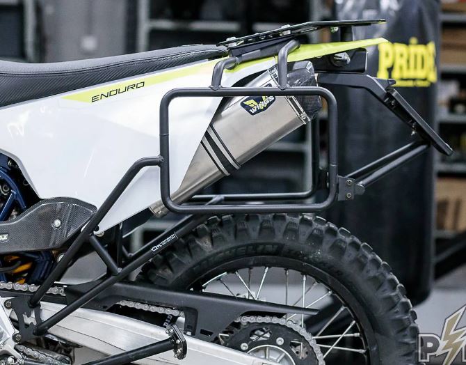 HUSQVARNA 701 ENDURO LUGGAGE RACK + OUTBACK PANNIER RACKS GEN2 - INTEGRATION KIT