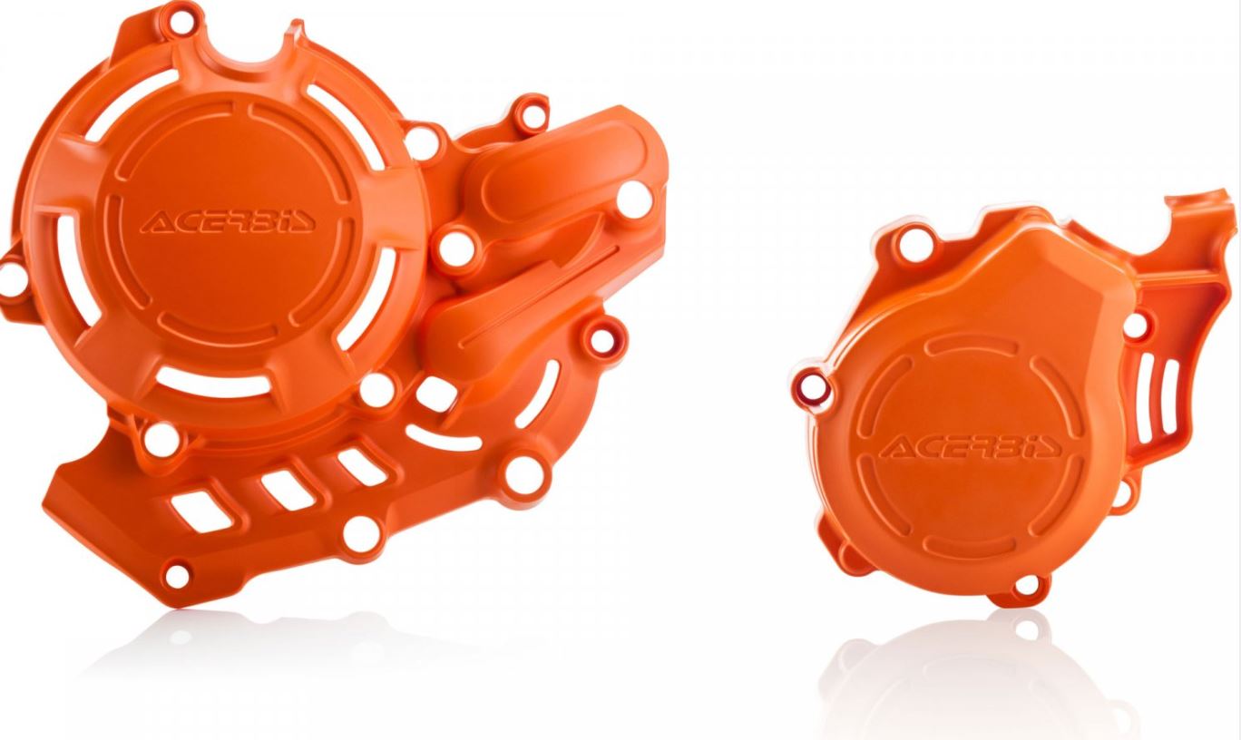 ACERBIS X-POWER ENGINE PROTECTORS SXF FC 450 EXCF FE 450 500 501 2017-2023