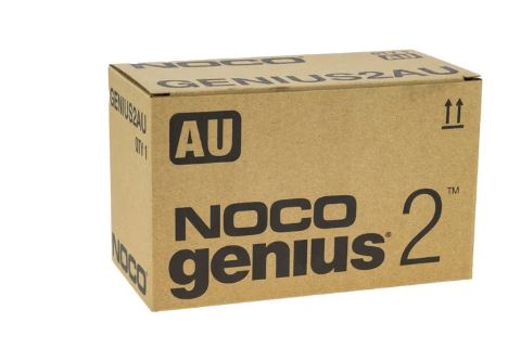 NOCO GENIUS 2 BATTERY CHARGER FOR LEAD ACID 6 & 12V AND 12.8V LITHIUM BATTERIES