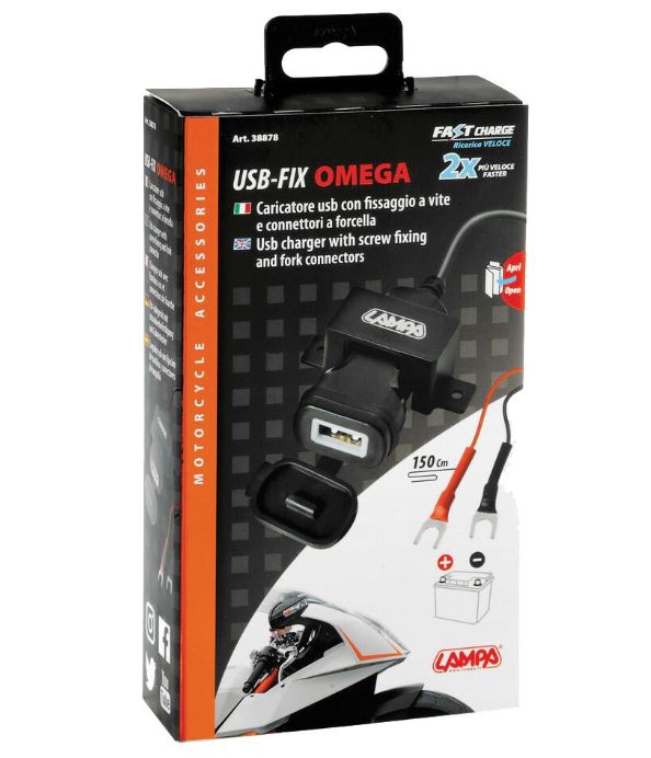 LAMPA FIXED USB CHARGER AND BASE