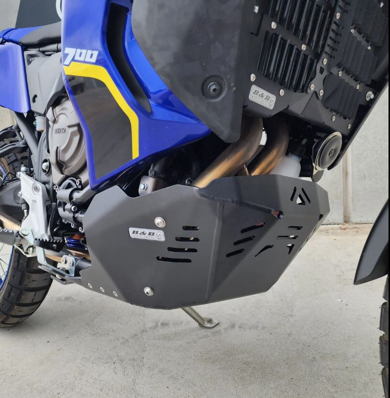 Bash Plate for Yamaha XT690/T700 Tenere 2023 Euro 5 WORLD RAID EDITION -fitted with factory crash bars